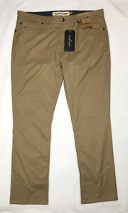 Pantaloni Tailor Vintage Canaan Slim Fit Performance Cachi Uomo Etichetta 36x30 FIT 38x30 - Foto 1 di 12