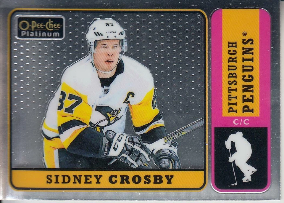 2018-19 O-Pee-Chee Platinum Retro #R65 Sidney Crosby Penguins - Image 1 of 1