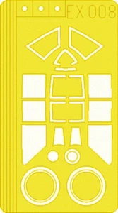 Eduard Mask 1/48 P-47D-20 Thunderbolt Mask for Tamiya EUEX 008 x - Picture 1 of 1