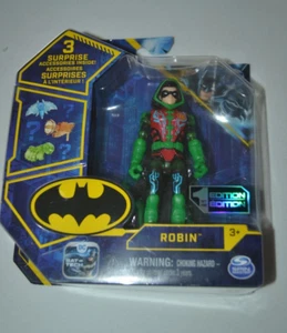 SPIN MASTER DC BATMAN - ROBIN BLACK AND GREEN 1ST EDITION PACKAGE - Picture 1 of 4