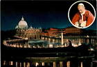 Vintage Vatican City Postcard: St. Peter's Square & Church