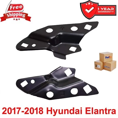 Fender Support Front Driver and Passenger Side For 2017-2018 Hyundai Elantra 2Pc Foto 1 de 4