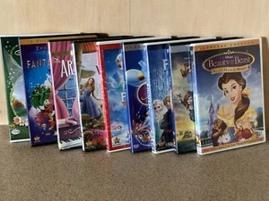 Disney DVD Classic Movie Collection Lot Of 9 Animation, Preowned - Picture 1 of 6
