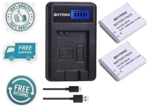Chargeur de batterie d'appareil photo neuf pour Canon PowerShot S120 SX170 IS SX260 HS D10 NB6L - Photo 1 sur 6