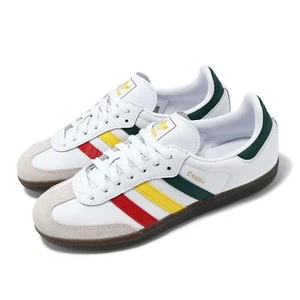 adidas Originals Samba OG Rasta White Men Unisex LifeStyle Casual Shoes IH3118 - Picture 1 of 8