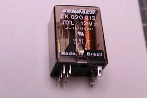 2 Stk Relais Nr759  12 V  2Wechsler 1Amp 120VAC Schrack  ZK020012 Kammrelais - Photo 1 sur 2