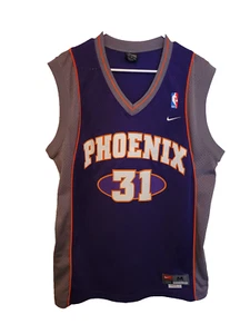 Vintage Nike Phoenix Suns Marion #31 Jersey Men's Medium +2 Length Purple EUC - Picture 1 of 13