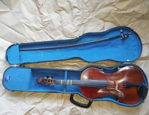 Slingerlands Correspondence School Stradivarious Violin Copy, Gear-Pegs, Good - Picture 1 of 23