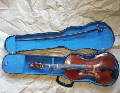 Slingerlands Correspondence School Stradivarious Violin Copy, Gear-Pegs, Good - Image 1 of 4