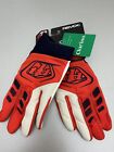 Troy Lee designs mens motorcycle gloves orange and navy size small BNWT KTM