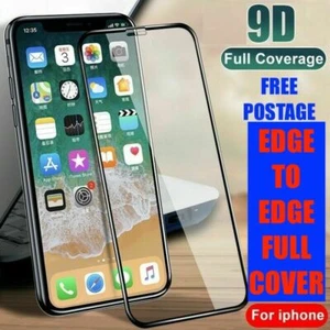Vidrio templado completo 10D para iphone 13 12 11 Pro MAX XXS XR XS protector de pantalla - Imagen 1 de 5
