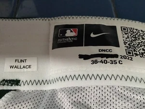 Flint Wallace Sz 36 Colorado Rockies Team Issued Nike Green City Connect Pants - Picture 1 of 3