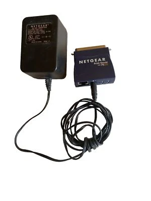 Netgear PS101 Print Server with Power Supply - Image 1 of 3