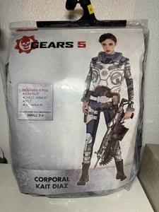 Gears Of War 5 Corporal Kait Diaz Halloween Costumes Adult Small 2-4 Cosplay - Picture 1 of 16