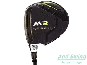 TaylorMade 2019 M2 Fairway Wood 3 Wood HL 16.5° Graphite Regular Left 43.75in - Picture 1 of 10