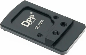 Kit de Montaje/Placa/Adaptador DPP Titanio Compatible con Glock Trijicon Negro  - Imagen 1 de 4