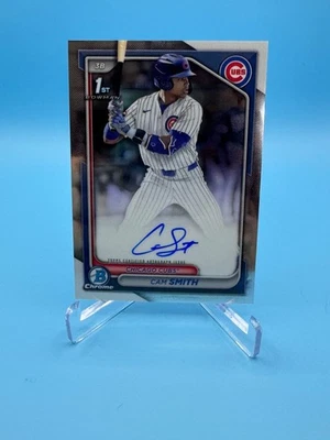 2024 Bowman 1st Cam Smith Auto #CPA-CS Cubs Astros - Image 1 of 2