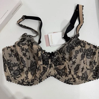 PrimaDonna Dolce Vita longline balcony bra BNWT Size 40E Embroidered - Image 1 of 4