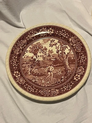 ~ Villeroy & Boch ~ Rusticana rot ~ großer Teller, Servierteller Ø ca. 32 cm ~ - Bild 1 von 4