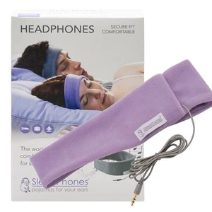 AcousticSheep SleepPhones Classic Sleep Soft Headphones M Size Quiet Lavender SC - Picture 1 of 8