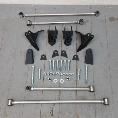 Stainless Steel Triangulated Full Size 4 Link Kit for Hudson Car axle parts - Image 1 of 4
