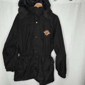 VTG Harley Davidson University Port Authority Windbreaker Jacket Small 90s Y2K - Picture 1 of 10