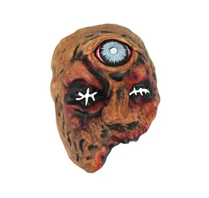 Ghoulish Cyclops Half Mask Creepy Zombie Horror Halloween Costume Head Accessory - Picture 1 of 4