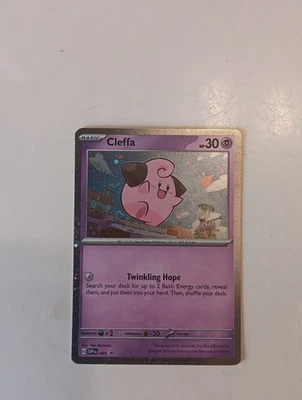 Cleffa 095 Sv: Scarlet & Violet Promo Cards Holo - Image 1 of 3