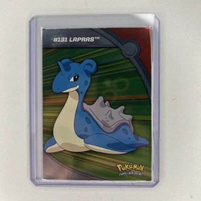 Topps Pokemon TV Animation Series 3 - Lapras Holo HV13 #131 Played With - Image 1 of 4