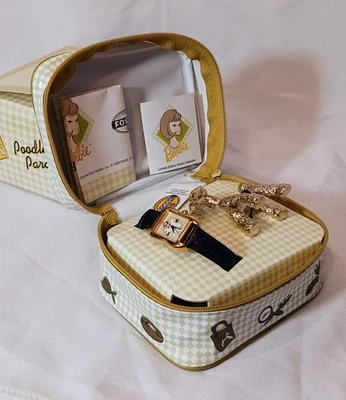 Reloj Barbie Mattel fósil 1996 nuevo en caja en monedero y caja original ¡Poodle Parade! Foto 1 de 4