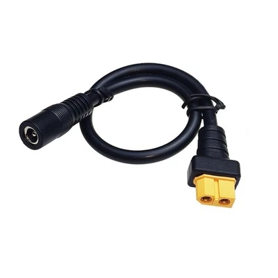 DC5525 Female to XT60 Female Adapter Cable 12AWG for Solar Panel Charging - Image 1 of 4