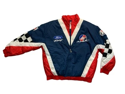 Nutmeg NASCAR Valvoline Ford Racing Jacket Men’s Coat Mark Martin #6 Mens XL - Image 1 of 4