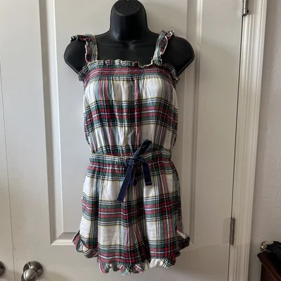 Aerie Flannel Romper Size XS - Image 1 of 4