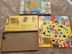 Tom and Jerry Board Game Milton Bradley 4715 TV Cartoon 1977. Cat & Mouse. - Picture 1 of 7