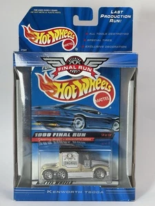 Hot Wheels 1999 Final Run Retiring Model Kenworth T600A 3th of 12 Diecast - Picture 1 of 9
