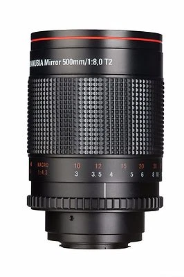 Spiegel Teleobjektiv 500mm 8,0 Dörr Danubia für Sony Alpha 37,58,65,77,A100,A200 - Bild 1 von 4