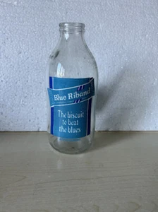Vintage Advert Glass 1 Pint Milk Bottles Unigate - Picture 1 of 8