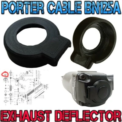 Cable Porter BN125A y BN200A Brad Clavadora Deflector de Escape Reemplaza 894698 Foto 1 de 4