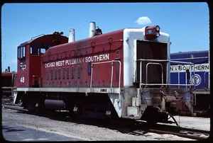 Original Rail Slide - CWP Chicago West Pullman & Southern 48 Chicago IL 6-3-1979 - Picture 1 of 1