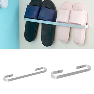 Wall-mounted Slipper Rack Single Shoe Rack Modern Non-Perforated Rack - Picture 1 of 13