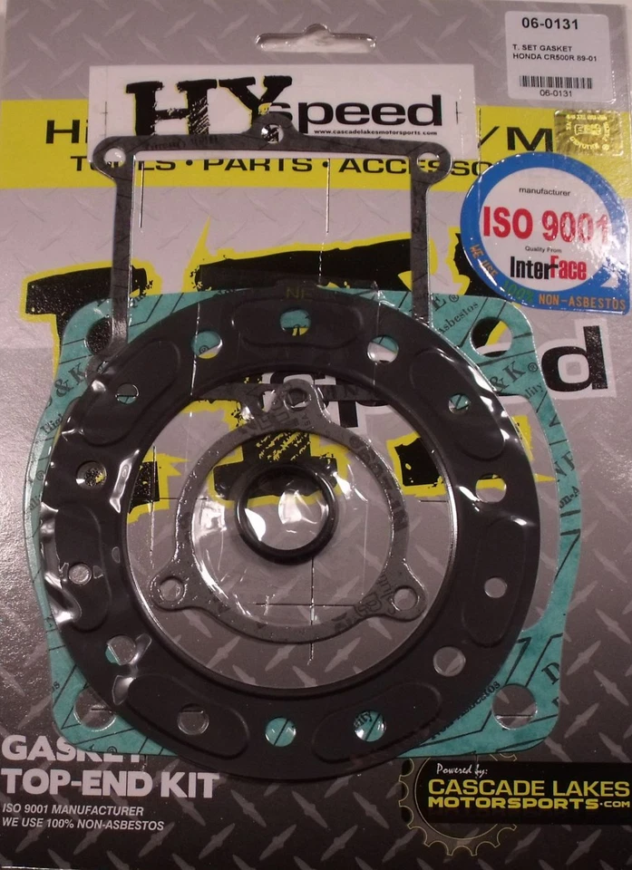 Juego de juntas de culata de extremo superior HYspeed Honda CR500R 1989-2001 CR500 Foto 1 de 1