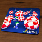Commodore Amiga Boing Ball And Lemmings Mouse Pad Mouse Mat Retrogame Vintage