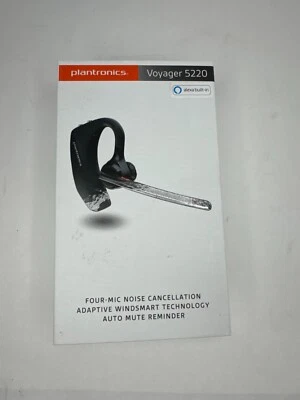 POLY Plantronics Voyager 5220 Noise Cancelling Bluetooth Headset USED - Image 1 of 3