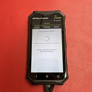 Skycaddie Sx500 Golf GPS Rangefinder Handheld HD 35,000+ Courses Faulty For part - Picture 1 of 3