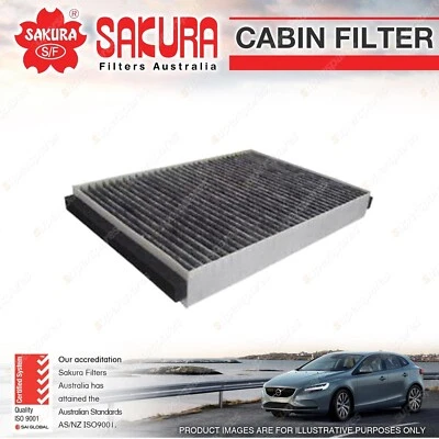 Sakura Cabin Filter for Volvo S60 V60 S80 XC60 XC70 D2 D3 D4 D5 T5 T6 Turbo - image 1 of 2