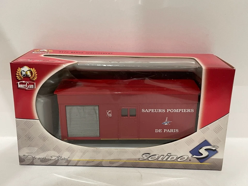 Berce hébergement PARIS 1:50 1:55 camion vigili fuoco diecast - Immagine 1 di 1