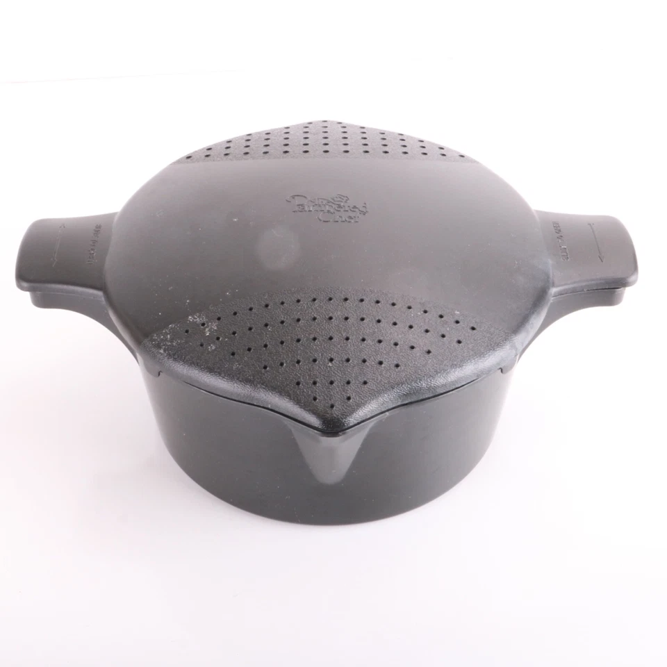 Pampered Chef 2 Qt Microwave Steamer Rice Cooker Pot w/Locking Lid #2778 - Image 1 of 4