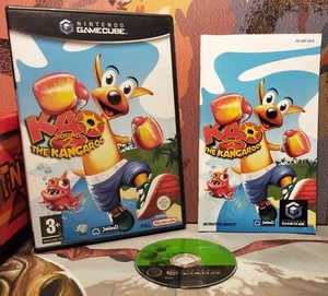 KAO The Kangaroo Round 2 Nintendo Gamecube PAL Manual - Picture 1 of 3