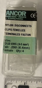 Ancor Nylon Disconnects 12-10 AWG Female Clips - Picture 1 of 4
