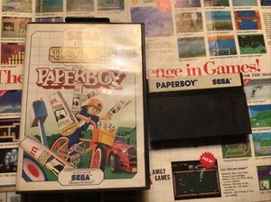 Paperboy Sega Master System. Boxed. PAL. Box + game - Picture 1 of 14